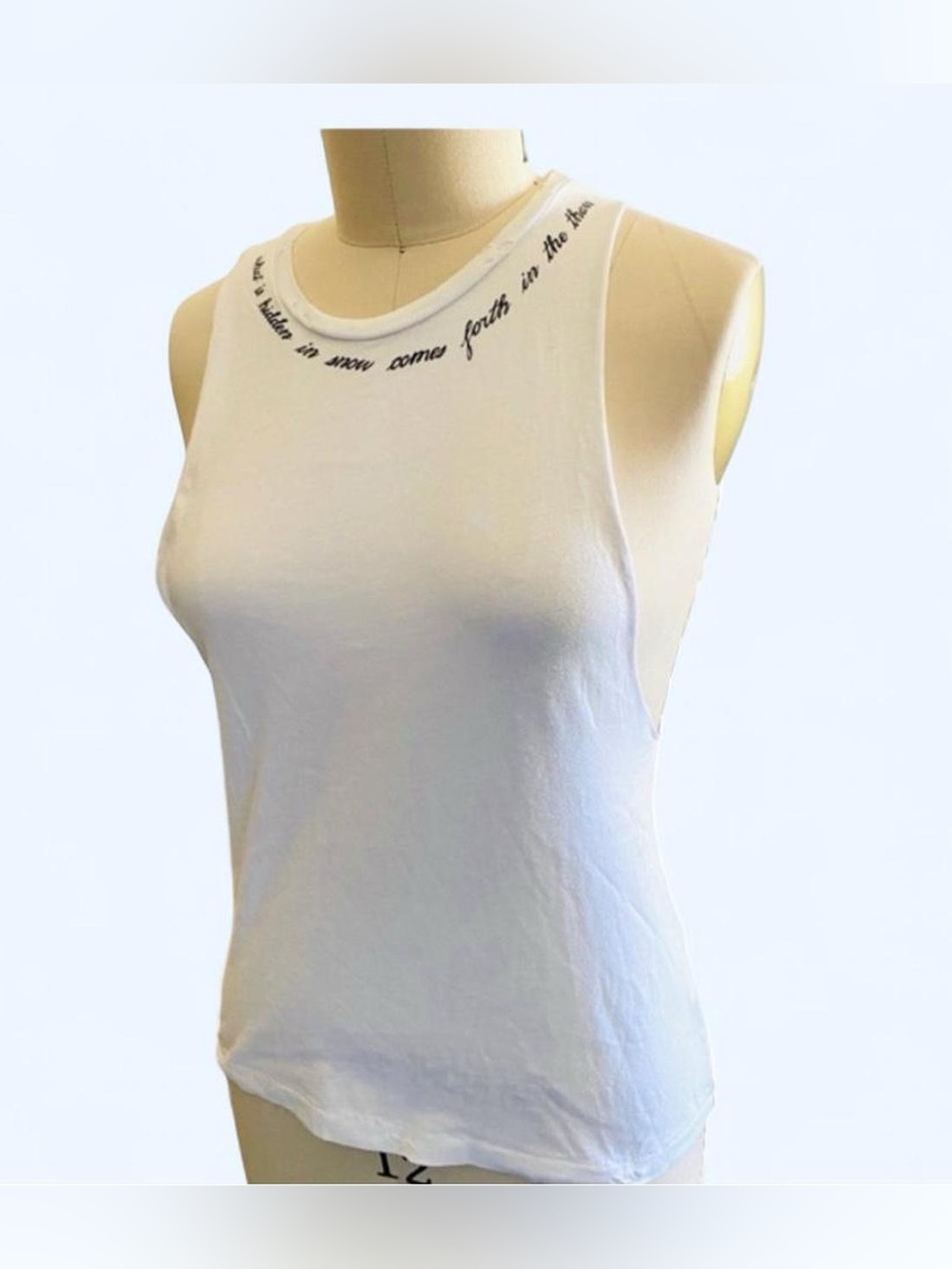 Rare Girl With the Dragon Tattoo tank top by Trish Summerville for H&M sz 8